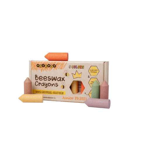 Medenka Bijenwas Krijtjes Junior Pastel | Krijt van Medenka afbeelding