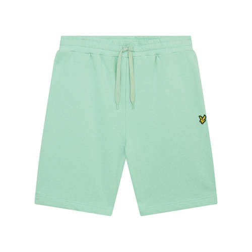 Lyle & Scott sweatshort mintgroen Korte broek Effen - maat 152/158 afbeelding