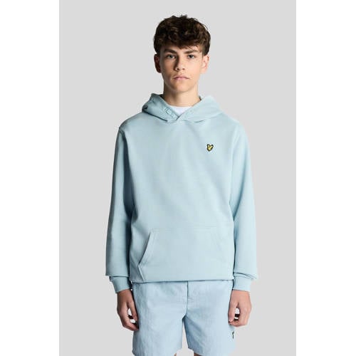 Lyle & Scott hoodie lichtblauw Sweater Effen - maat 152/158 afbeelding
