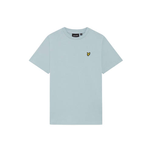 Lyle & Scott T-shirt blauw Jongens Katoen Ronde hals Effen - maat 134/140 afbeelding