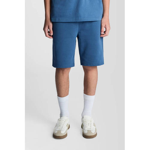 Lyle & Scott sweatshort donkerblauw Korte broek Effen - maat 134/140 afbeelding