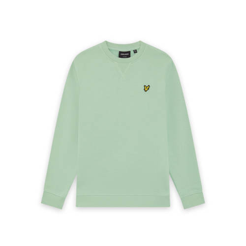 Lyle & Scott sweater mintgroen Effen - maat 152/158 afbeelding