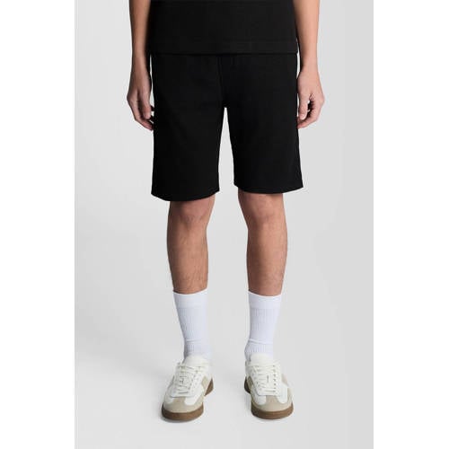 Lyle & Scott sweatshort zwart Korte broek Jongens Polyester Effen - maat 152/158 afbeelding