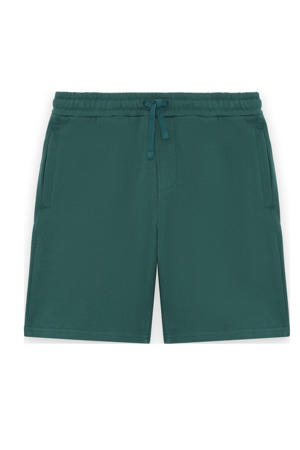 sweatshort donkergroen