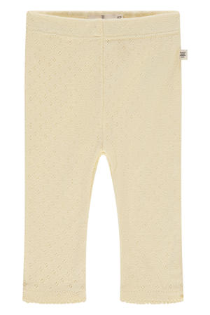 legging lichtgeel ajour