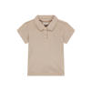 A Tiny Story polo rib gebreid lichtbruin
