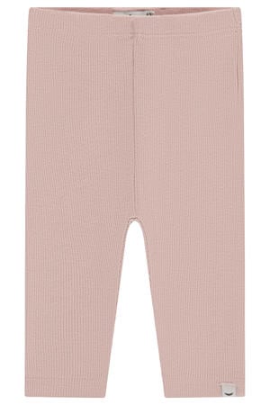 legging roze fijn gebreid