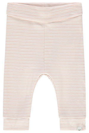 gestreepte babybroek roze