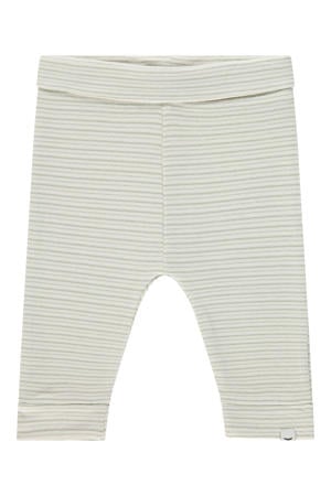 gestreepte babybroek groen