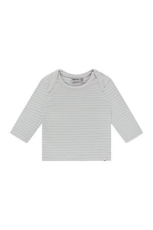 gestreepte longsleeve blauw