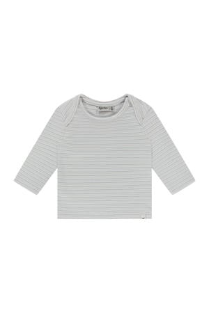 gestreepte longsleeve blauw