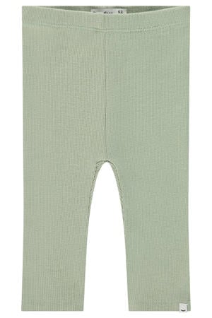 legging groen fijn gebreid