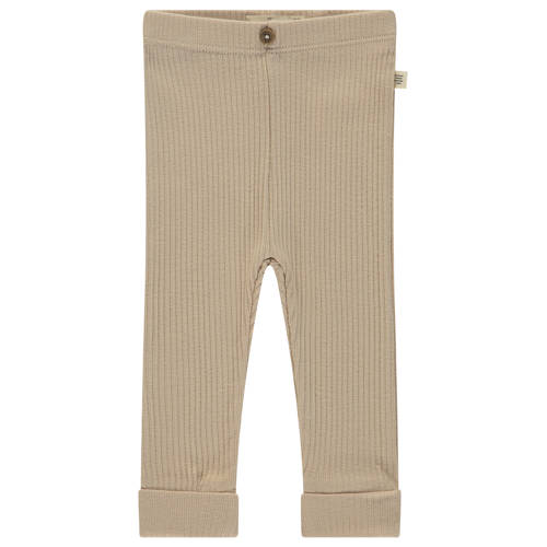 A Tiny Story casual broek beige Jongens/Meisjes Katoen Effen