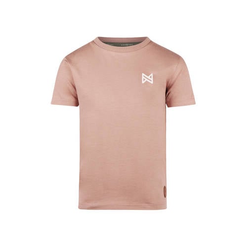 Koko Noko T-shirt met backprint oudroze Jongens Stretchkatoen Ronde hals - maat 110 afbeelding