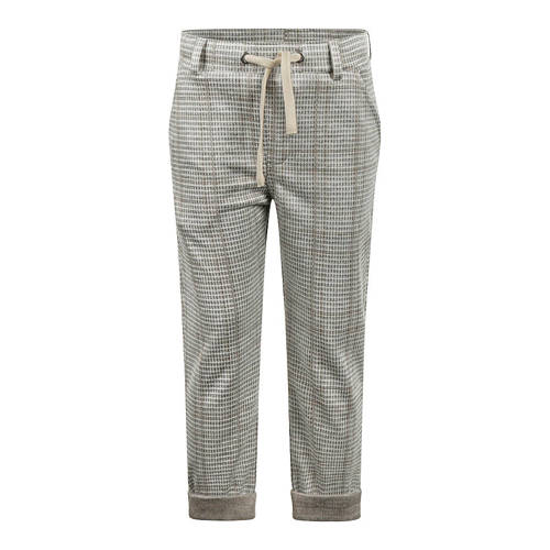 Koko Noko regular waist geruite chino beige Broek Jongens Polyester Ruit - maat 122 afbeelding