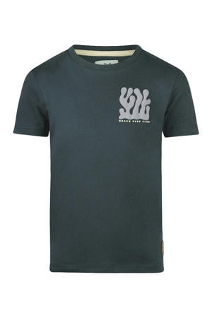 T-shirt donkerblauw