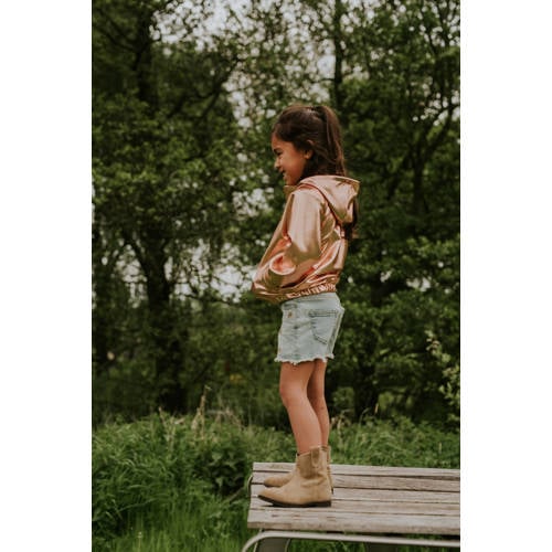 Koko Noko zomerjas rosé Meisjes Polyester Capuchon Effen - maat 110 afbeelding