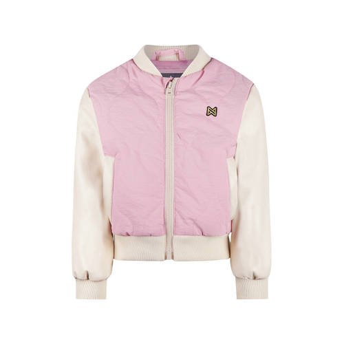 Koko Noko bomberjack roze Jas Meisjes Polyester Ronde hals Meerkleurig - maat 74 afbeelding