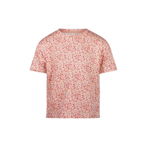 Koko Noko T-shirt multi Meisjes Stretchkatoen Ronde hals All over print - maat 128 afbeelding