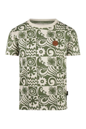T-shirt olijfgroen