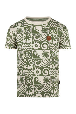 T-shirt olijfgroen