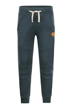 regular waist joggingbroek donkerblauw