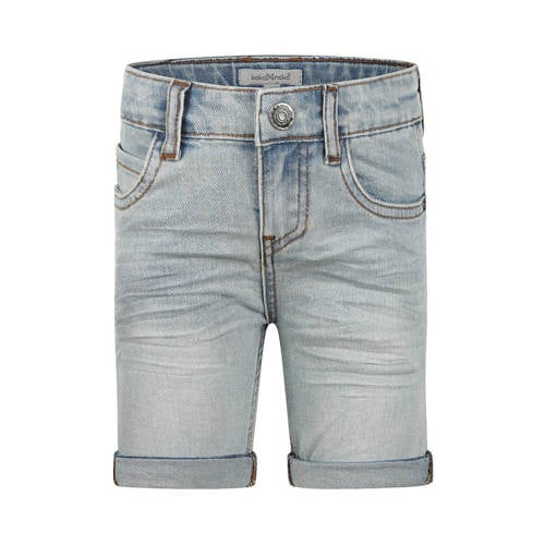 Koko Noko denim loose short light blue denim Korte broek Blauw Jongens Stretchdenim - maat 116 afbeelding