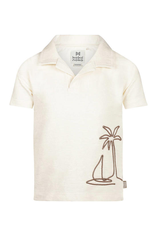 ecru polo's jongens