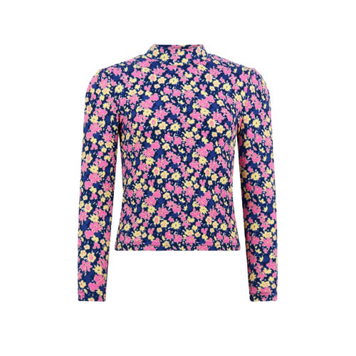 Shoeby longsleeve multi Paars Meisjes Polyester Col All over print - maat 110/116 afbeelding