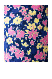 thumbnail: Shoeby gebloemde flared broek roze/paars