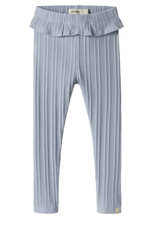 slim legging blauw