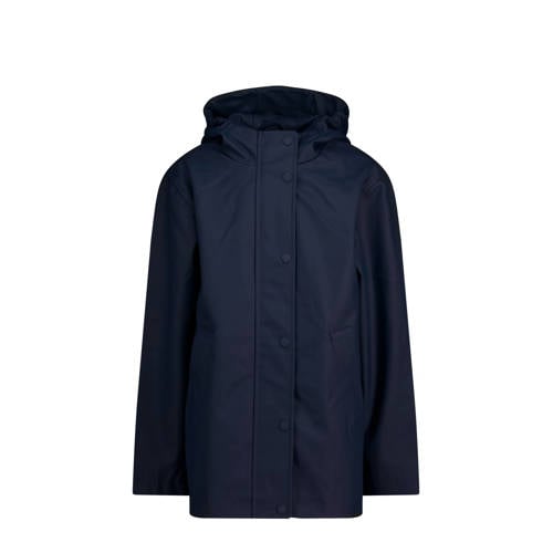 America Today regenjas Blauw Meisjes Polyester Capuchon Effen - maat 134/140 afbeelding