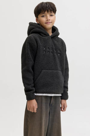 teddy hoodie zwart