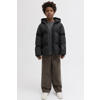 JACK & JONES JUNIOR gewatteerde jas zwart