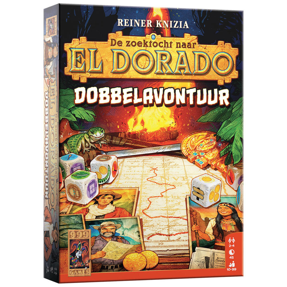 999 Games De Zoektocht naar El Dorado: Dobbelavontuur