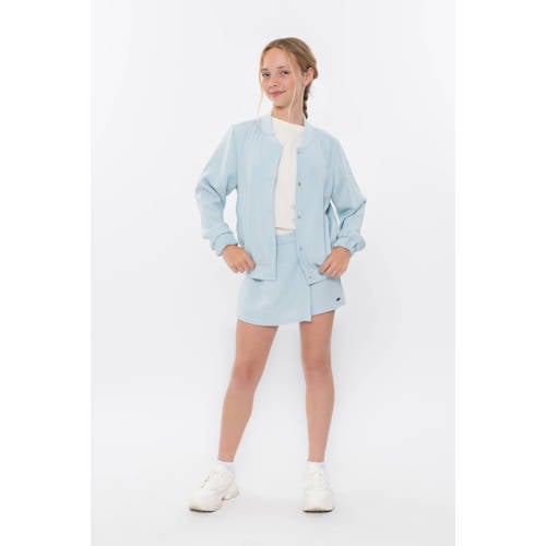 No Way Monday skort lichtblauw Rok Meisjes Polyester Effen - maat 104 afbeelding