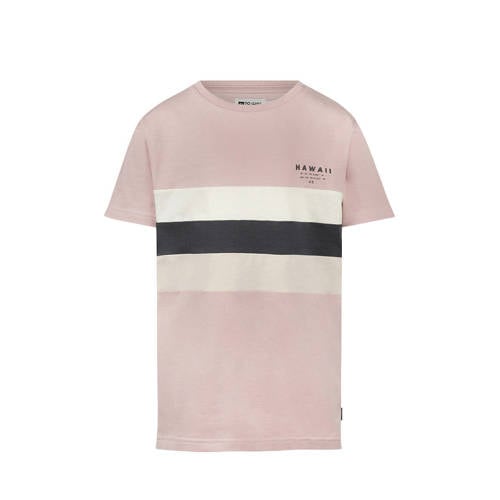 No Way Monday T-shirt lichtroze Jongens Katoen Ronde hals Meerkleurig - maat 146 afbeelding