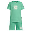 No Way Monday T-shirt + sweatshort groen