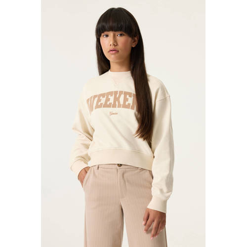 Garcia sweater ecru Tekst - maat 140/146 | Sweater van Garcia afbeelding