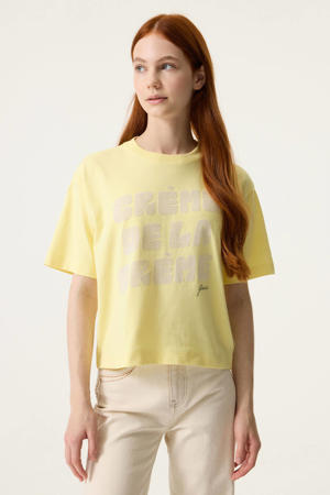 T-shirt geel