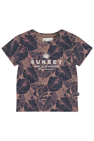 T-shirt donkerblauw