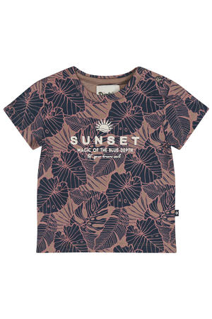 T-shirt donkerblauw