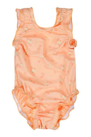 badpak all over print oranje