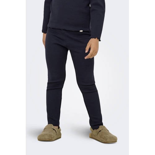 KIDS ONLY MINI super skinny legging donkerblauw Meisjes Stretchkatoen Effen - maat 104 afbeelding