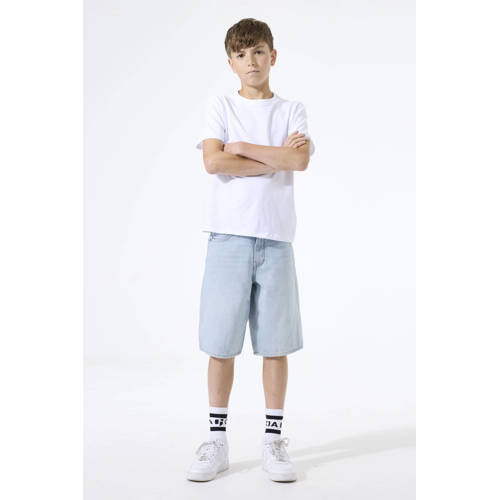 Garcia baggy regular waist short light blue denim Korte broek Blauw Effen - maat 176 afbeelding