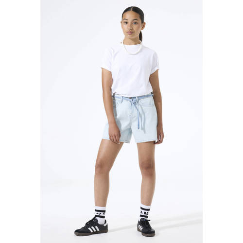 Garcia denim relaxed short light blue denim Denim short Blauw Effen - maat 128 afbeelding