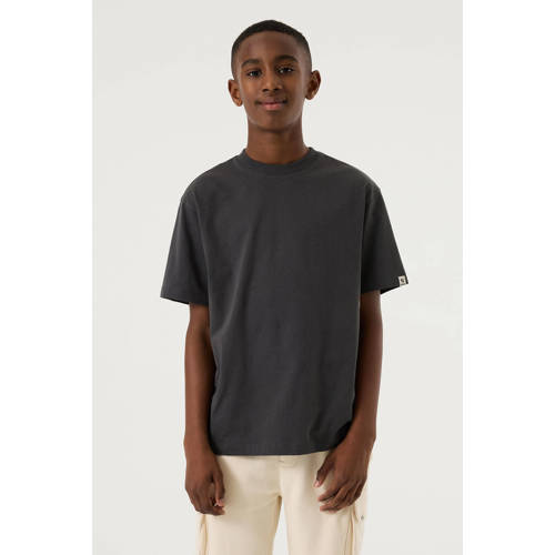 Garcia T-shirt met backprint antraciet Grijs Jongens Katoen Ronde hals - maat 152 afbeelding