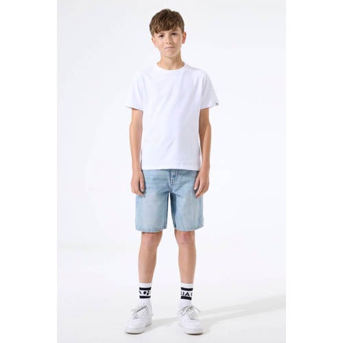 Garcia straight regular waist short light blue denim Korte broek Blauw - maat 146 afbeelding