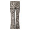 KIDS ONLY GIRL wide leg jeans met panterprint beige