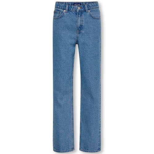 ONLY & SONS JUNIOR OSJEDGE straight leg jeans medium blue denim Blauw Effen - maat 146 afbeelding